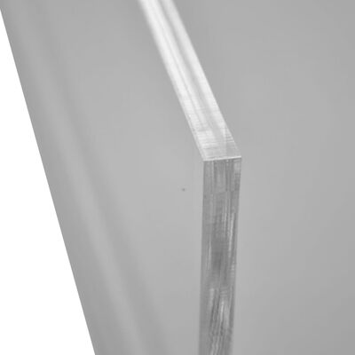 DESQ Elevador de monitor acrílico transparente 22 x 20 x 7 cm