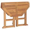 vidaXL Set de comedor de jard&iacute;n plegable 5 pzas madera maciza de teca