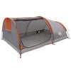 vidaXL Tienda de Senderismo Impermeable 1 personas Gris y naranja