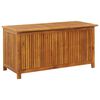 vidaXL Caja de almacenaje de jard&iacute;n madera maciza acacia 113x50x58 cm