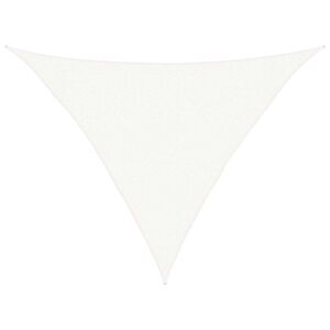 vidaXL Toldo de vela blanco HDPE 160 g/m&sup2; 3x3x4,2 m