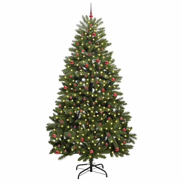 vidaXL &Aacute;rbol de Navidad artificial Verde 300 cm PVC y Metal