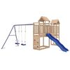 vidaXL Parque infantil de exterior madera maciza de pino