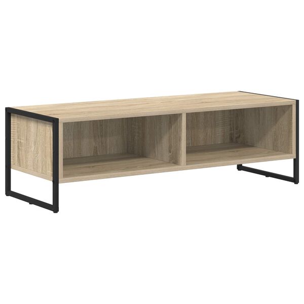 vidaXL Gabinete de TV Sonoma 100 x 36.5 x 30.5 cm Madera contrachapada
