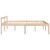 vidaXL Cama senior sin colch&oacute;n madera maciza de pino 160x200 cm