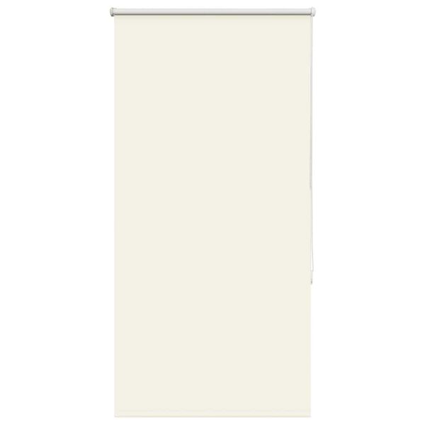 vidaXL Estor Enrollable Opaco Blanco Roto 75x130cm Tela Ancho 70,7cm