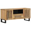 vidaXL Mueble de TV madera maciza de mango rugosa 100x34x46 cm