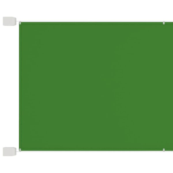 vidaXL Toldo vertical tela oxford verde claro 250x420 cm