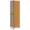 vidaXL Armario con puerta 2 pcs Roble Artesanal 50 x 50 x 200 cm