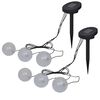 vidaXL L&aacute;mparas flotantes LED para estanque y piscina 6 unidades