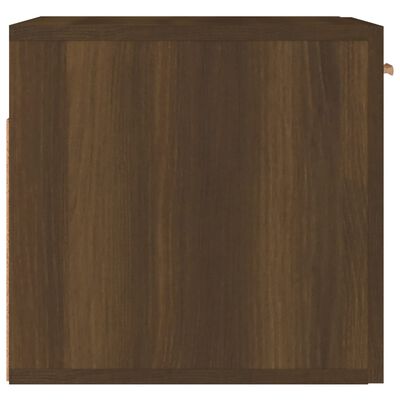 vidaXL Armario de pared madera ingeniería roble marrón 80x35x36,5 cm