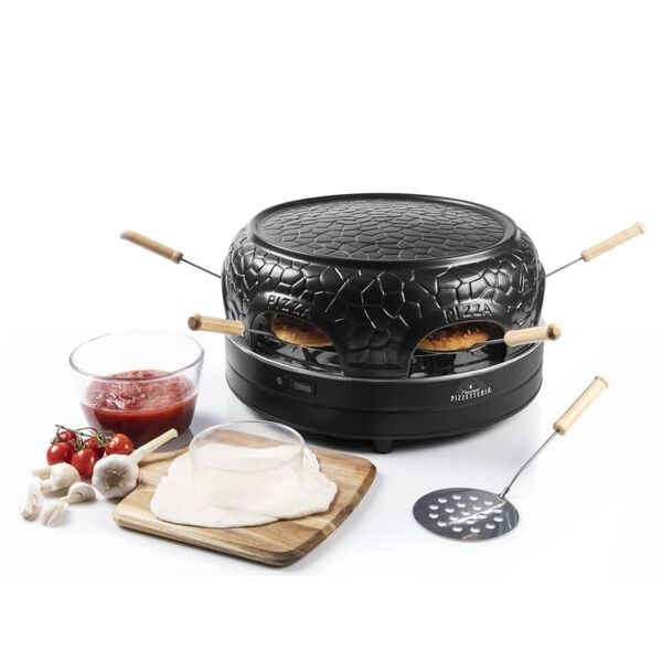 Bestron Horno de pizza 4 personas APD400Z 800 W negro