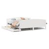 vidaXL Cama sin colch&oacute;n madera maciza de pino blanca 180x200 cm