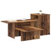 vidaXL Mesa Consola Madera vieja 91,5 x 35 x 38,5 cm