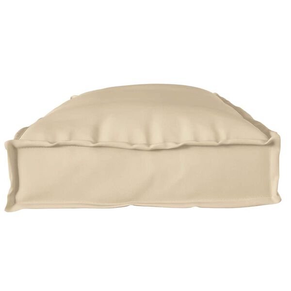 vidaXL Coj&iacute;n Beige 100 x 40 x 8 cm Tela Oxford