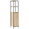 vidaXL Juego de muebles de ba&ntilde;o con caj&oacute;n 3 pcs Roble Sonoma