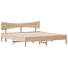 vidaXL Estructura de cama sin colch&oacute;n madera maciza de pino 180x200 cm