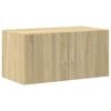 vidaXL Armario de pared madera ingenier&iacute;a roble Sonoma 80x42,5x40 cm
