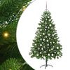 vidaXL &Aacute;rbol de Navidad con 300 LED con soporte Verde 180 cm PE