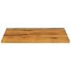 vidaXL Tablero de mesa rectangular madera maciza mango 90x80x2,5 cm