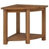 vidaXL Mesa Lateral de Ba&ntilde;o con almacenamiento Natural 45 x 45 x 46 cm