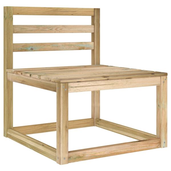 vidaXL Juego de muebles de jard&iacute;n 6 piezas con cojines azules