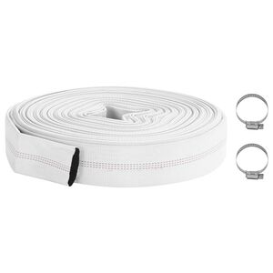 vidaXL Manguera contra incendios PVC 20 m 1"