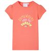 Camiseta infantil color coral 140
