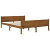 vidaXL Estructura de cama 4 cajones madera pino marr&oacute;n miel 140x200 cm