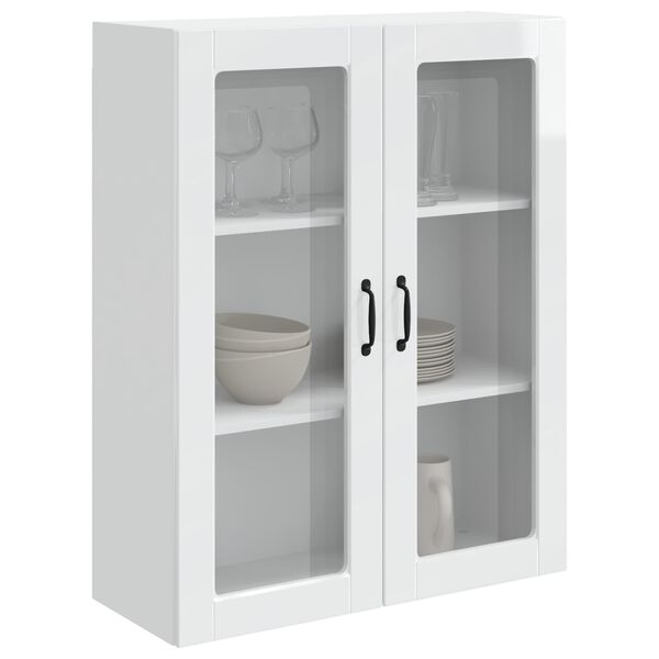 vidaXL Mueble de Cocina Kalmar brillante 80 x 31 x 100 cm