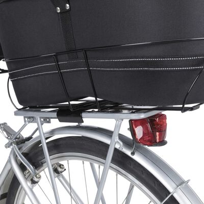 TRIXIE Cesta trasera de bicicleta para mascotas negro 29x49x60 cm