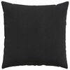 vidaXL Cojines de sofá 2 pcs Negro 60 x 60 cm Tela de pana