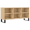 vidaXL Mueble de TV madera de ingeniería roble Sonoma 103,5x30x50 cm
