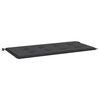 vidaXL Coj&iacute;n para banco de jard&iacute;n tela Oxford negro 120x50x3 cm