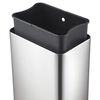 EKO Cubo de basura con sensor Mirage 45 L plateado mate