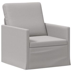 vidaXL Sof&aacute; individual Gris Nube 70 x 81 x 82 cm Tela