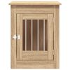 vidaXL Jaula para perros madera de ingenier&iacute;a roble Sonoma 55x80x68 cm
