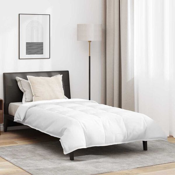 vidaXL Duvet 2 en 1 con almohada 2 pcs Pluma de pato