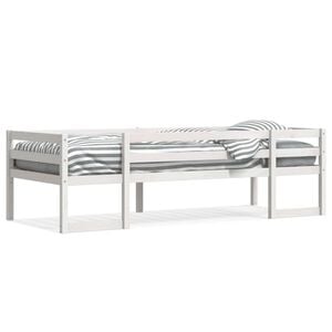 vidaXL Estructura de cama para ni&ntilde;os madera de pino blanco 90x200 cm