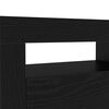 vidaXL Gabinete de TV 2 pcs Roble Negro 180 x 35 x 40 cm