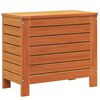 vidaXL Taburete de jard&iacute;n madera de pino marr&oacute;n cera 62x31,5x52 cm