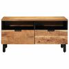 vidaXL Mesa de Caf&eacute; Marr&oacute;n 80 x 54 x 40 cm Madera maciza de Acacia