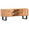 vidaXL Mueble para TV de madera maciza de acacia 118x30x45 cm
