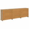 vidaXL Tableros Lateral 3 pcs Madera Vieja 70 x 35,5 x 67,5 cm