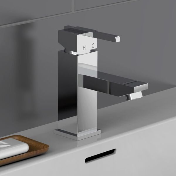 SCH&Uuml;TTE Grifo mezclador de lavabo FROG cromado