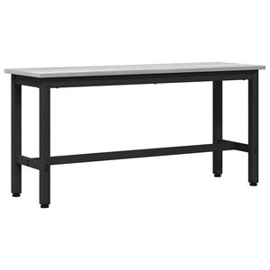 vidaXL Banca de Comedor Gris Sonoma 100 x 32,5 x 48,5 cm