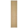 vidaXL Alfombra de sisal para rascador 80x350 cm