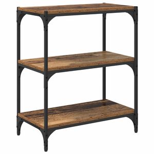 vidaXL Estanter&iacute;a para libros Madera vieja 60 x 33 x 70,5 cm