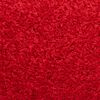 vidaXL Alfombrillas para escaleras 15 unidades 65x21x4 cm Borde rectangular rojo