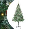 vidaXL &Aacute;rbol de Navidad artificial Verde 180 cm PVC y acero